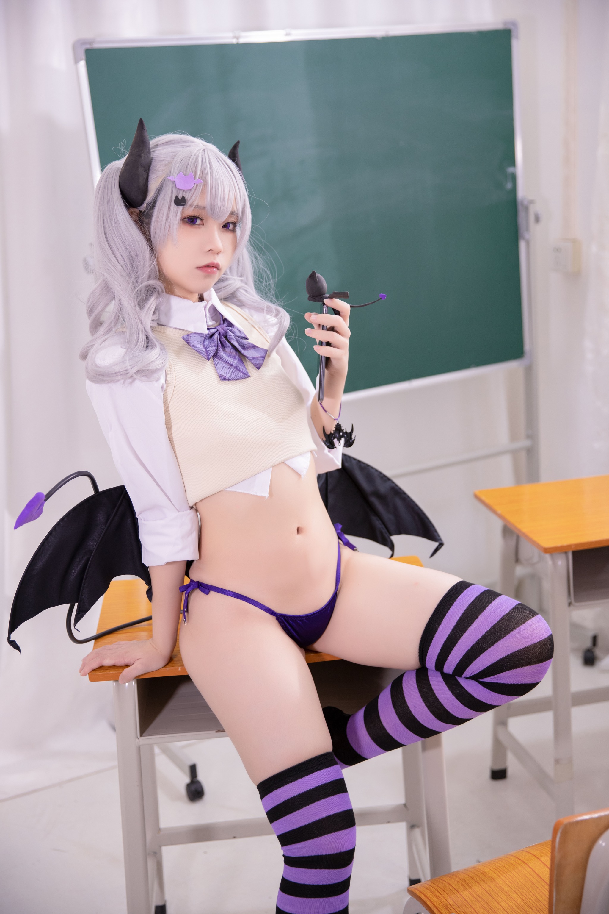 图片[1]-G44不会受伤 – NO.050 blade原创恶魔 [17P]-XikXak
